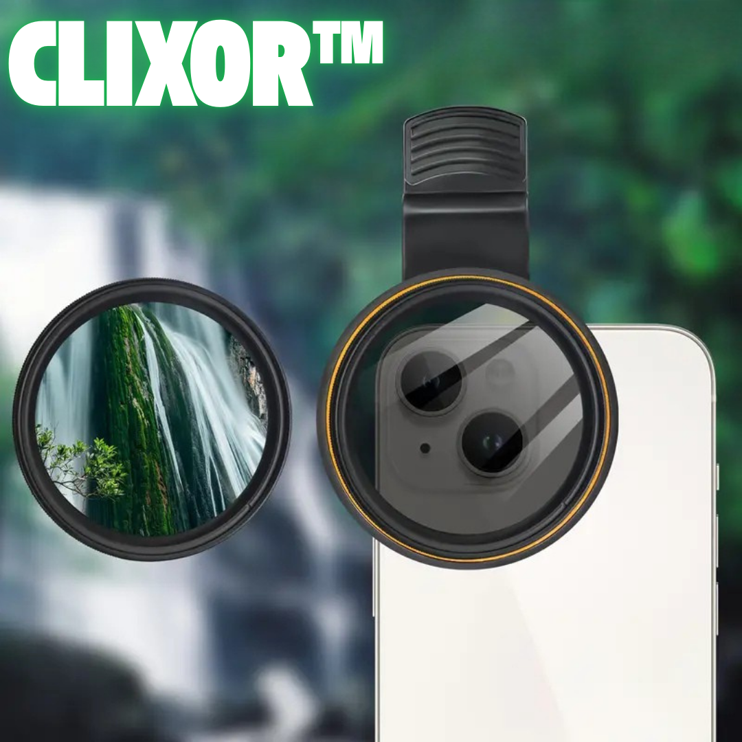 Clixor™ – Clip-on Polarisationsfilter Linse