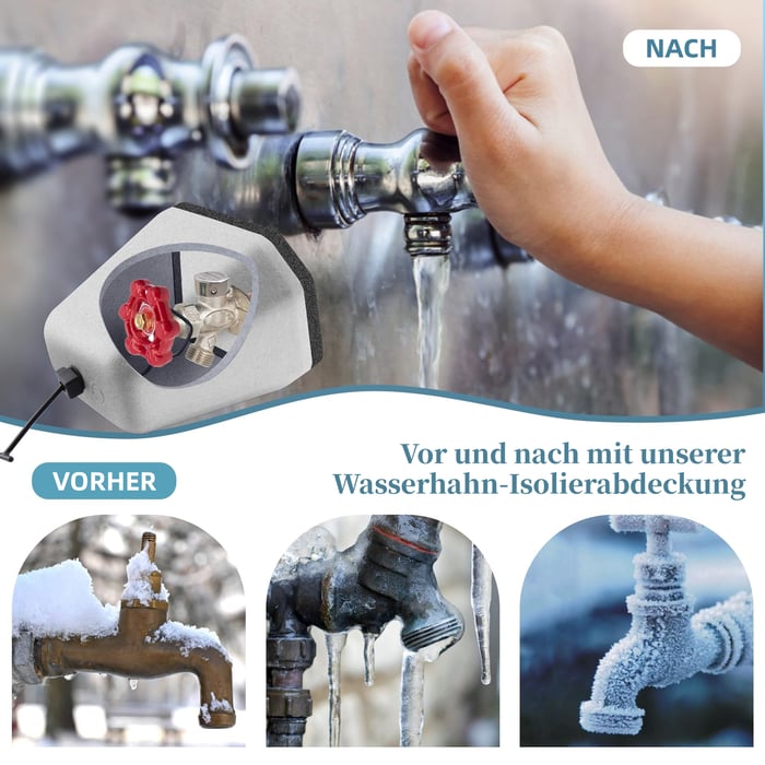 IceShield™ | Winter Draußen Wasserhahn Abdeckung