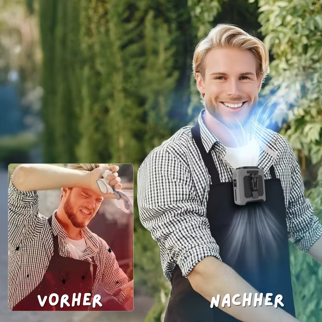 Breezio™ – Tragbarer Taillenventilator