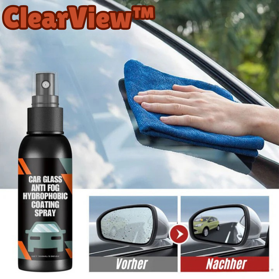 ClearView™ – Anti-Beschlag Spray (1+1 GRATIS)