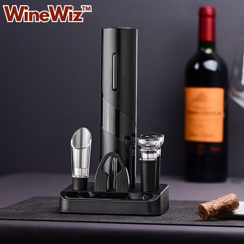 WineWiz™ | Elektrisches Weinöffner-Set