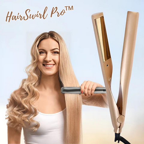 HairSwirl Pro™ | 2-in-1 Haarglätter & Lockenstab