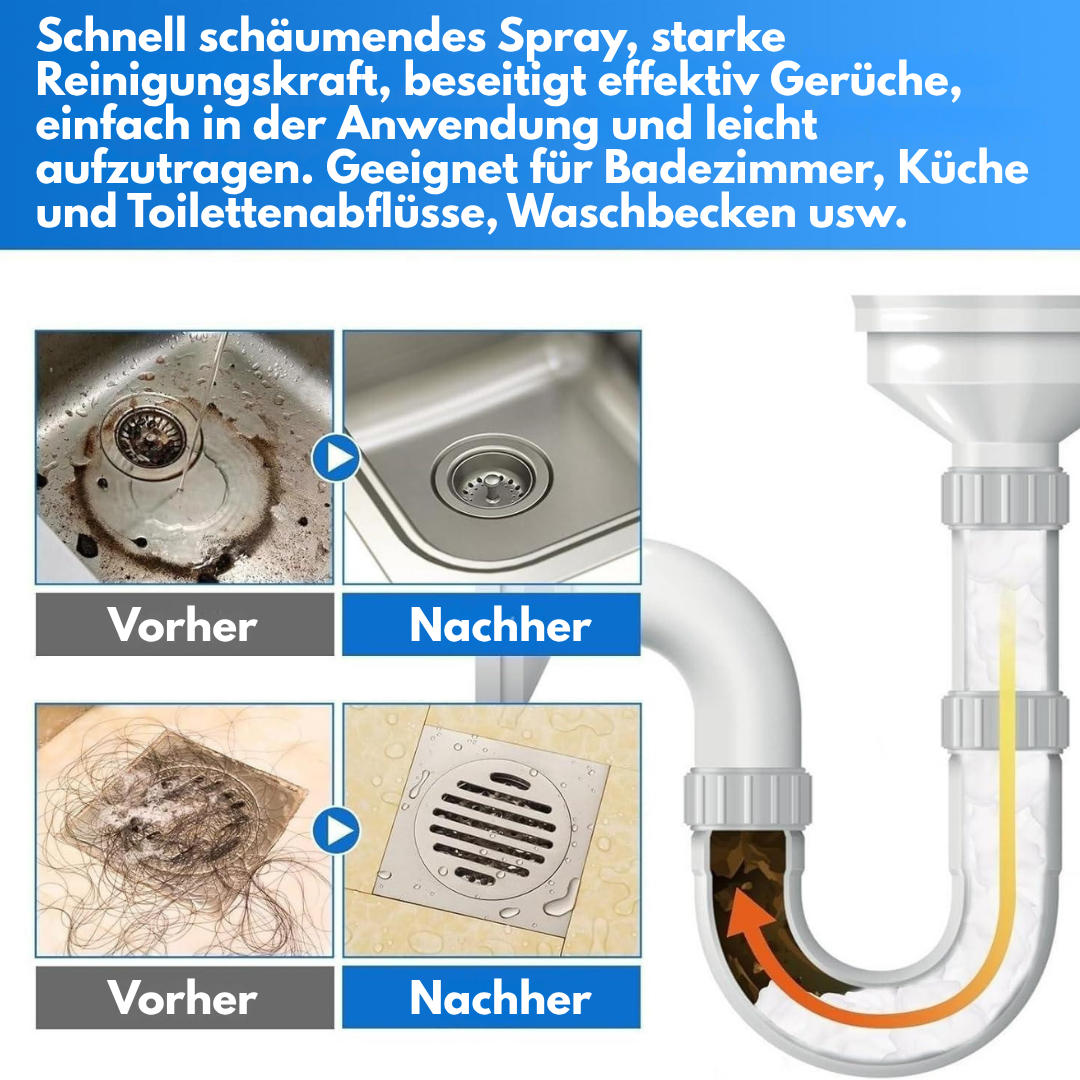 DrainPower™ - Abfluss-Schaumreiniger (1+1 GRATIS)