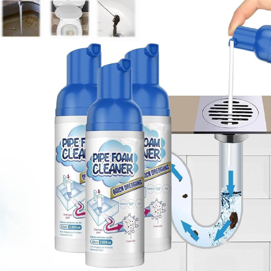 DrainPower™ - Abfluss-Schaumreiniger (1+1 GRATIS)