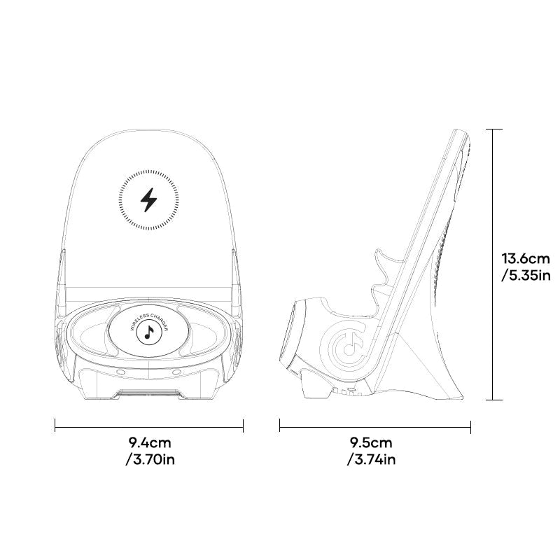 Konnectify™ Halterung für drahtlose Mobiltelefone