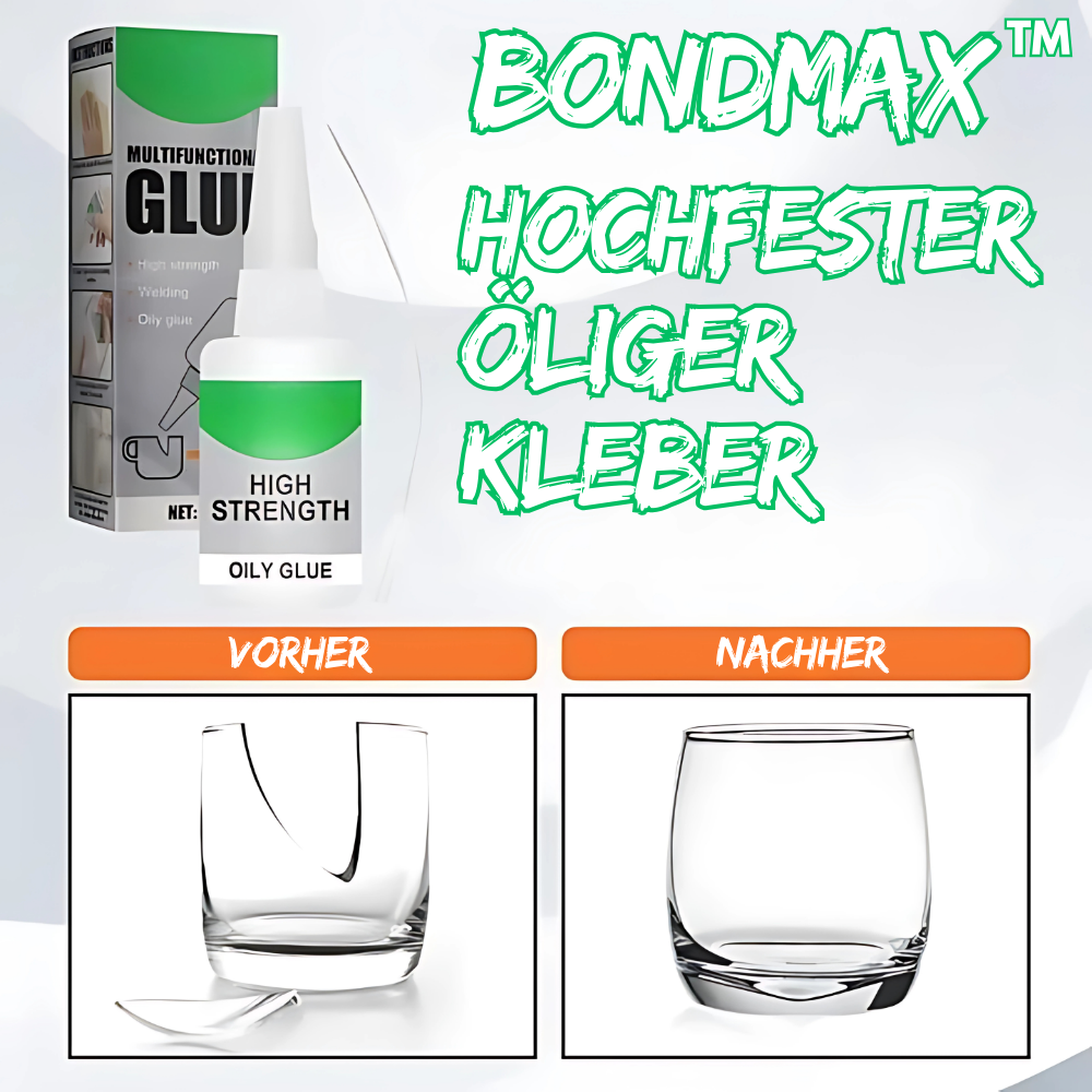 BondMax™ - Hochfester öliger Kleber (1+1 GRATIS)