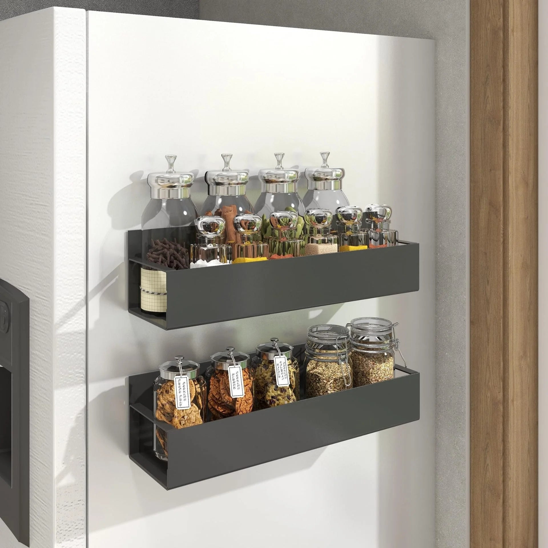 MagShelf™ – Magnetisches Kühlschrankregal (1+1 GRATIS)