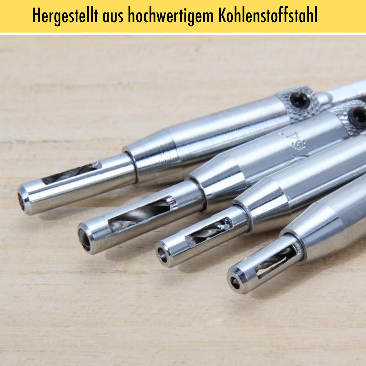 MasterDrill™ - Selbstzentrierende Bohrkronen (Satz mit 7 Stück)