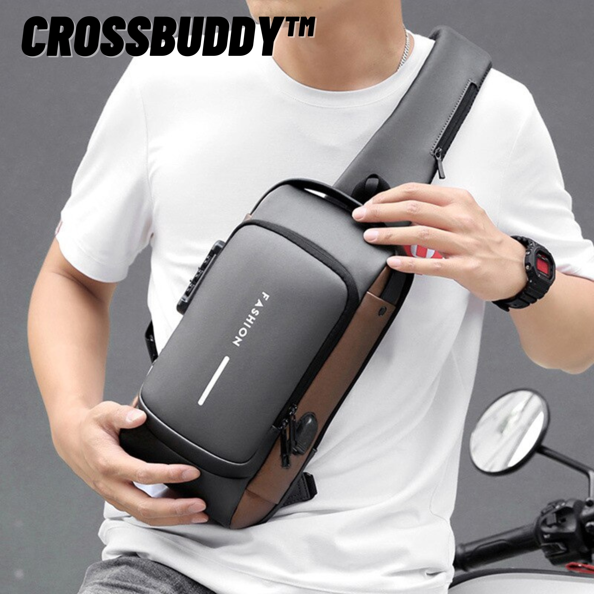 CrossBuddy™️ I Anti-Diebstahl-Kreuztasche