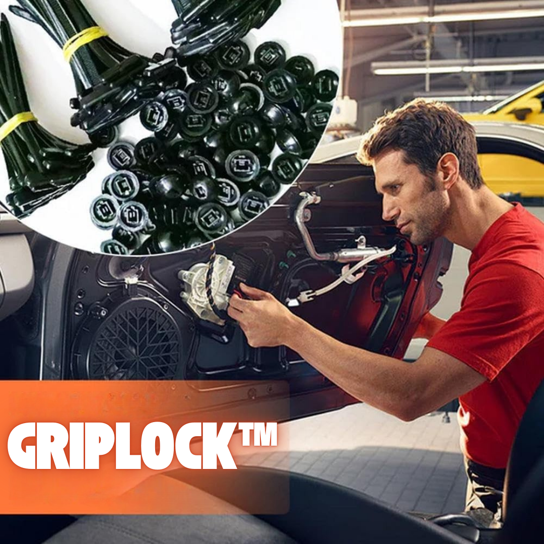 GripLock™ – Selbstsichernder Universalkabelbinder (100 Stück)