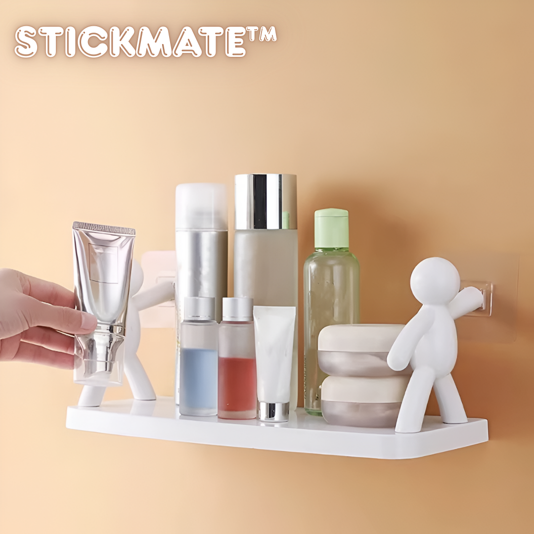 StickMate™ – Kreatives Selbstklebendes Wandregal (1+1 GRATIS)