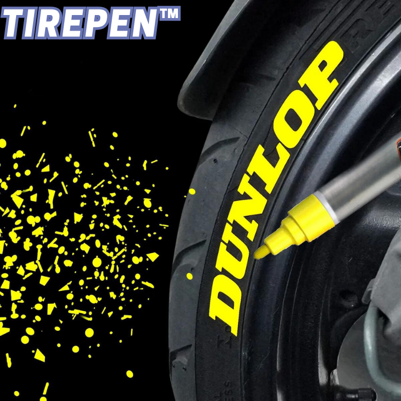 TirePen™ | Wasserdichter Reifen-Farbstift (1+2 GRATIS)