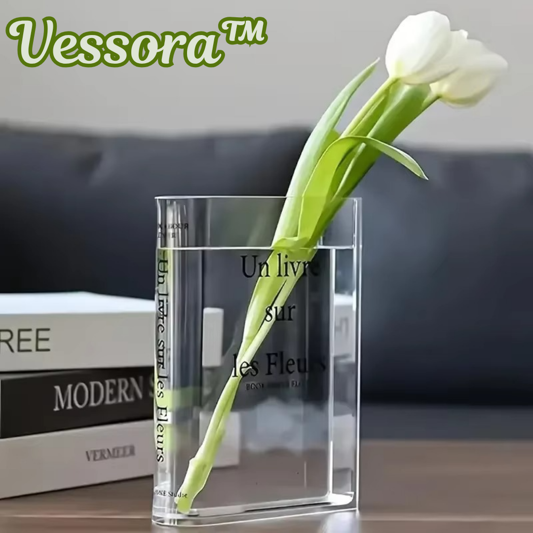Vessora™ – Buchförmige Vase
