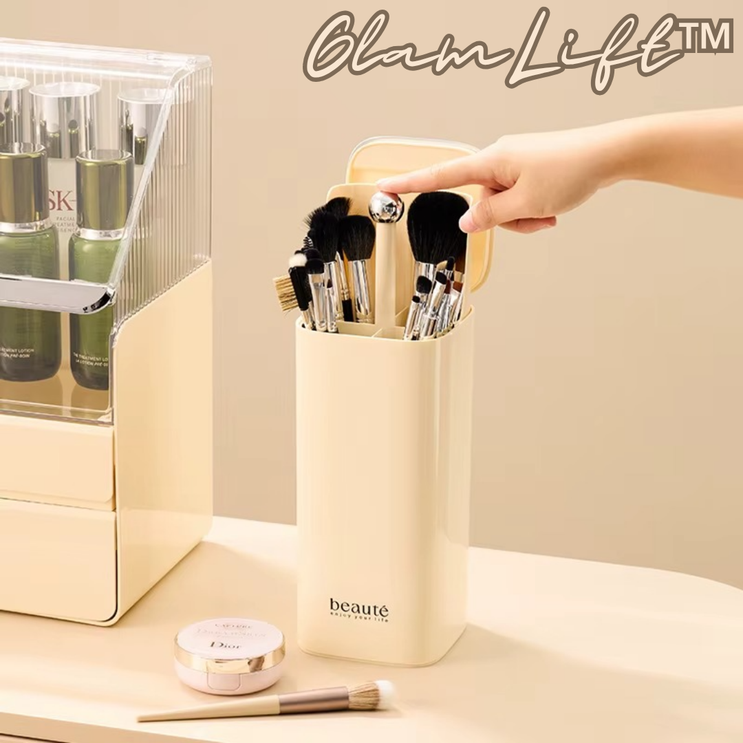 GlamLift™ – Automatischer Make up Pinsel Organizer