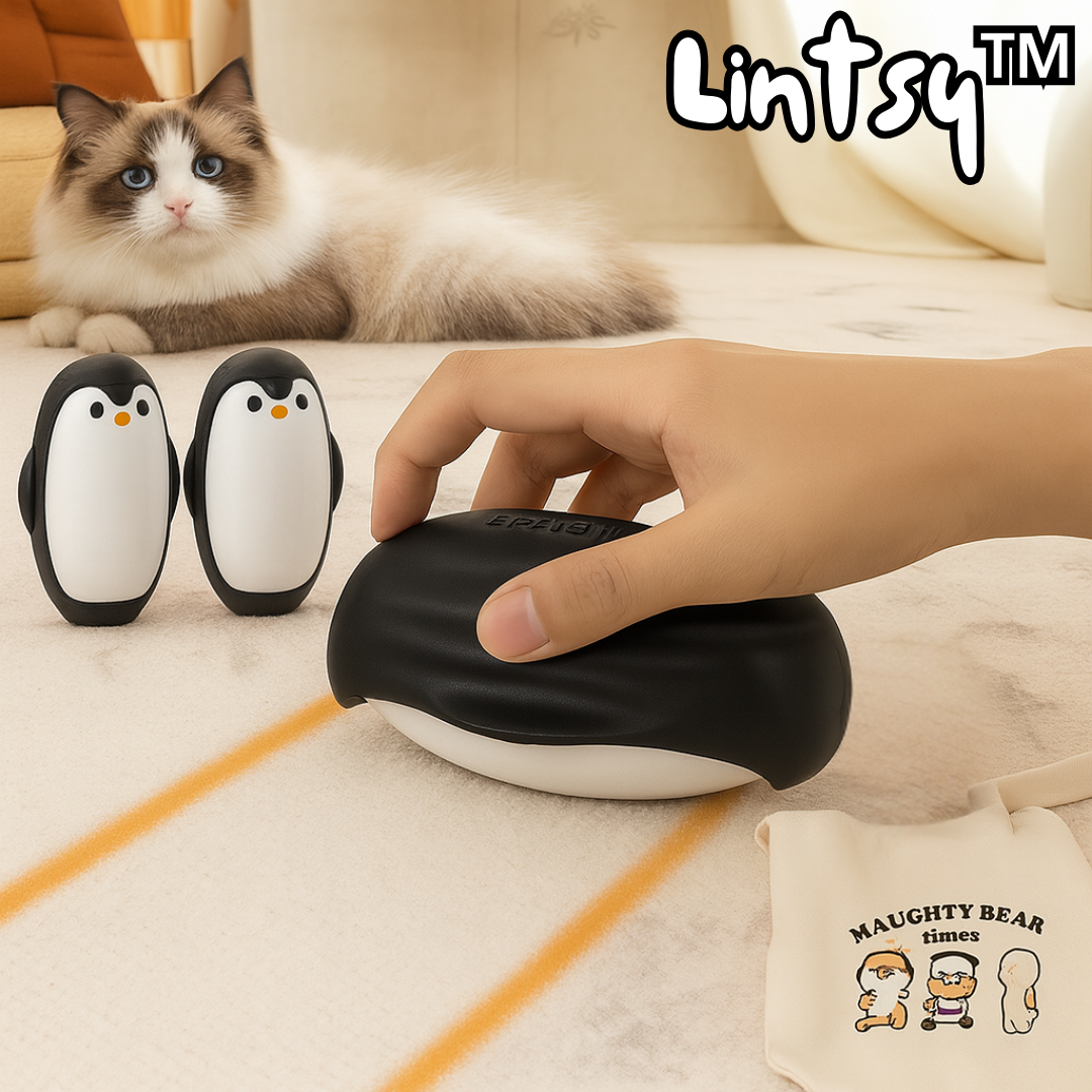 Lintsy™ – Pinguin Fusselentferner (1+1 GRATIS)