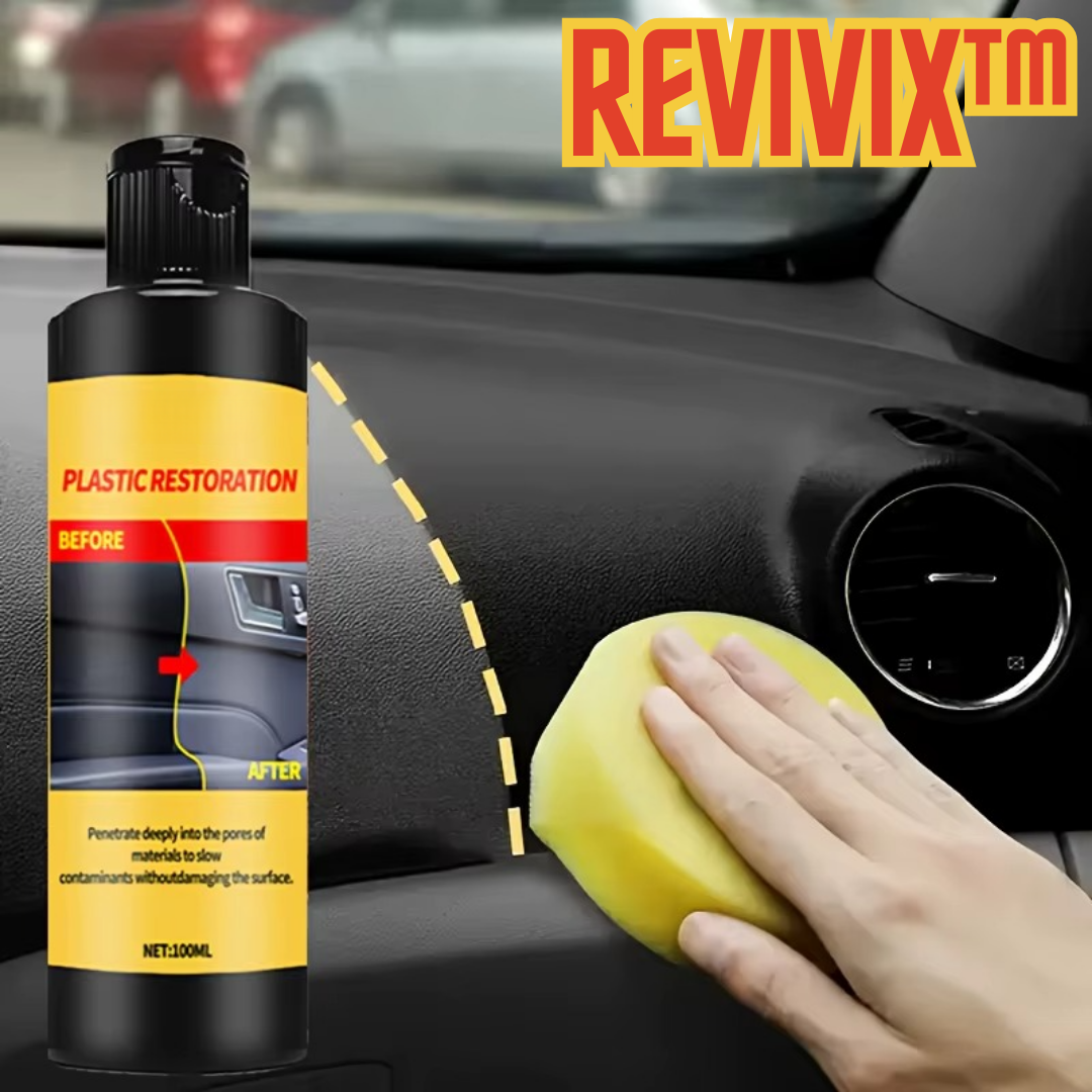 Revivix™ – Kunststoff- & Leder-Pflegemittel (1+1 GRATIS)