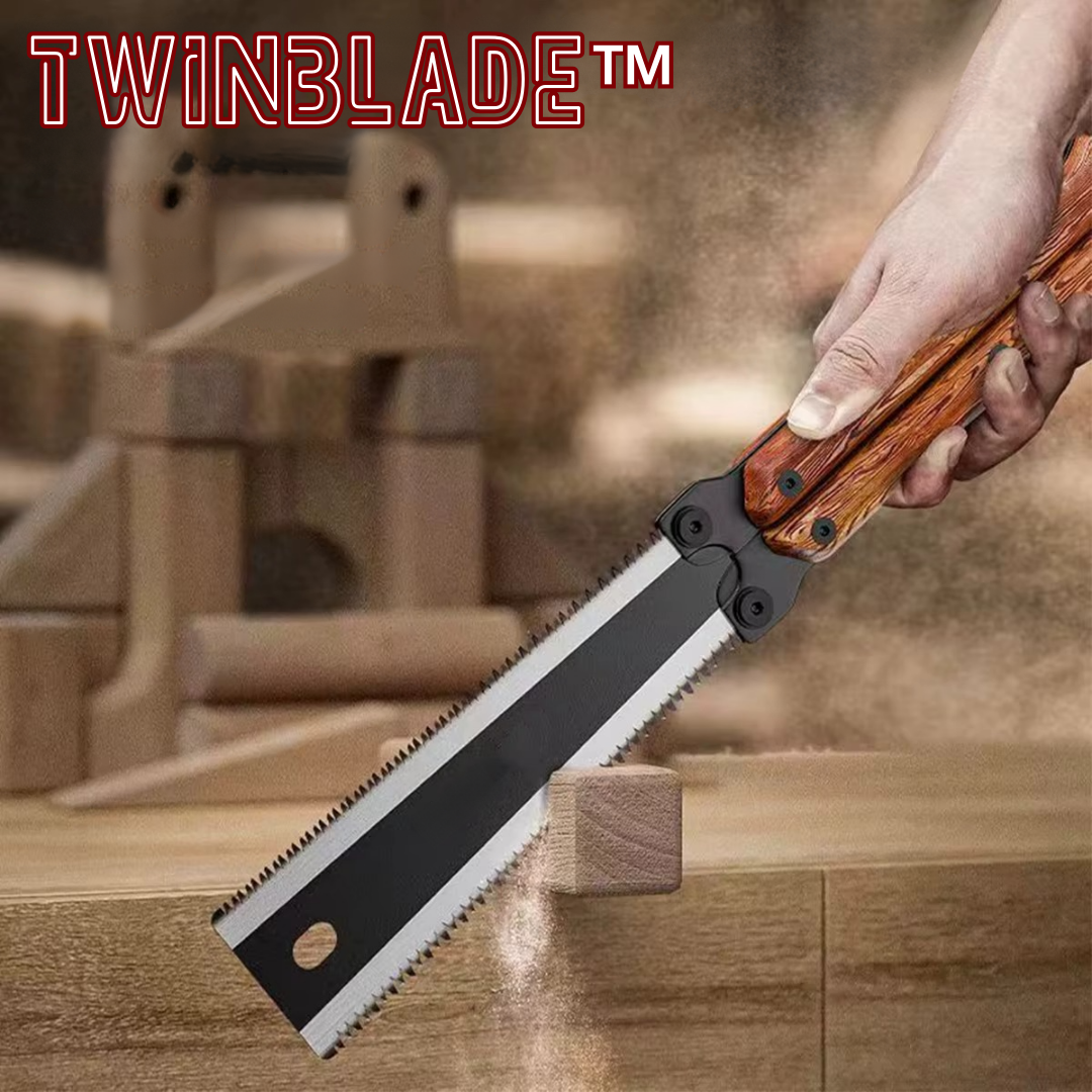 TwinBlade™ – Doppelseitige Klappsäge