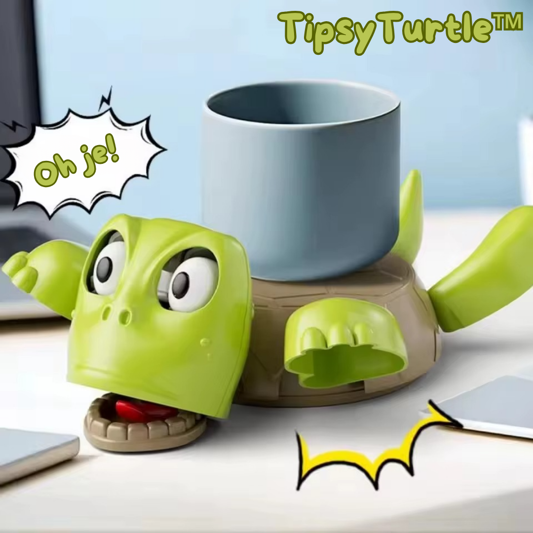 TipsyTurtle™ – Panischer Schildkröten Untersetzer (1+1 GRATIS)