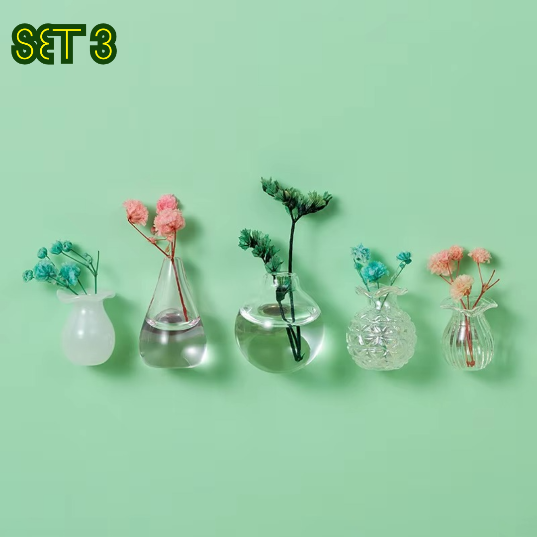 MagFlora™ – Mini Magnetische Vasen (5er-Set)
