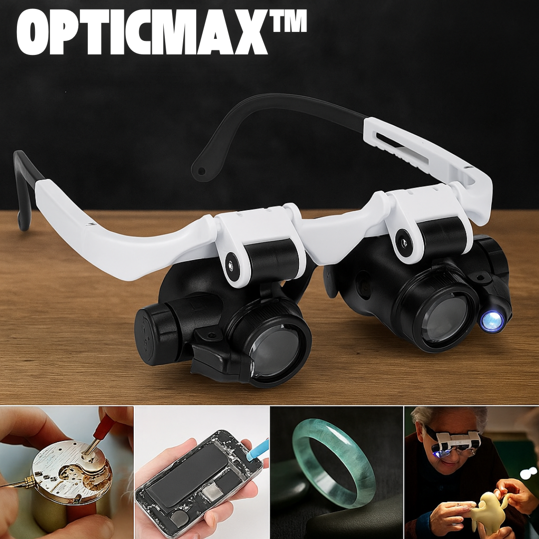 OpticMax™ – LED Lupenbrille