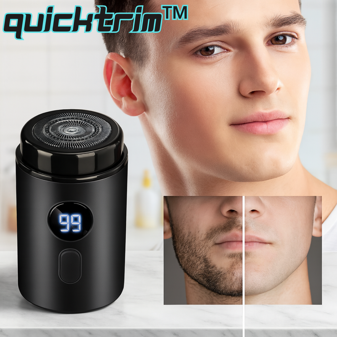 QuickTrim™ – Tragbarer Mini Elektrorasierer