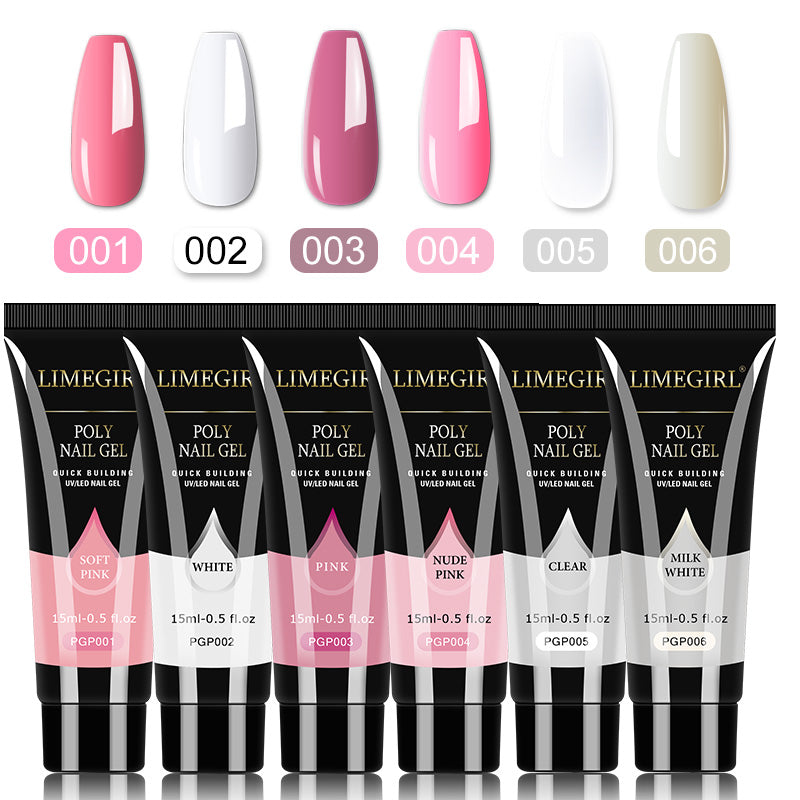 LimeGirl® - Poly-Nagelgel-Set