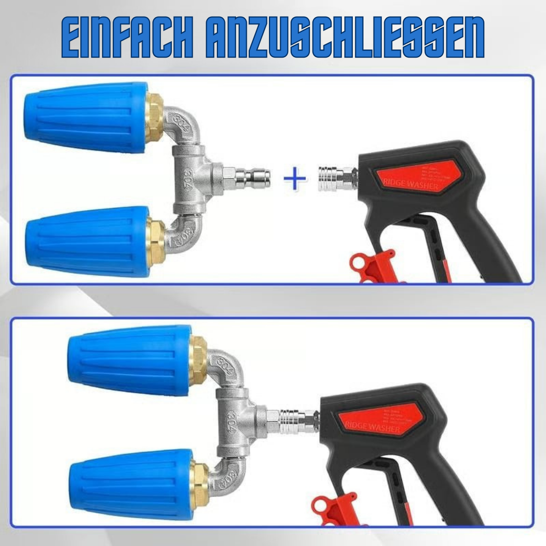 HydroMax™ - Dual Turbo-Düsen-Hochdruckreiniger