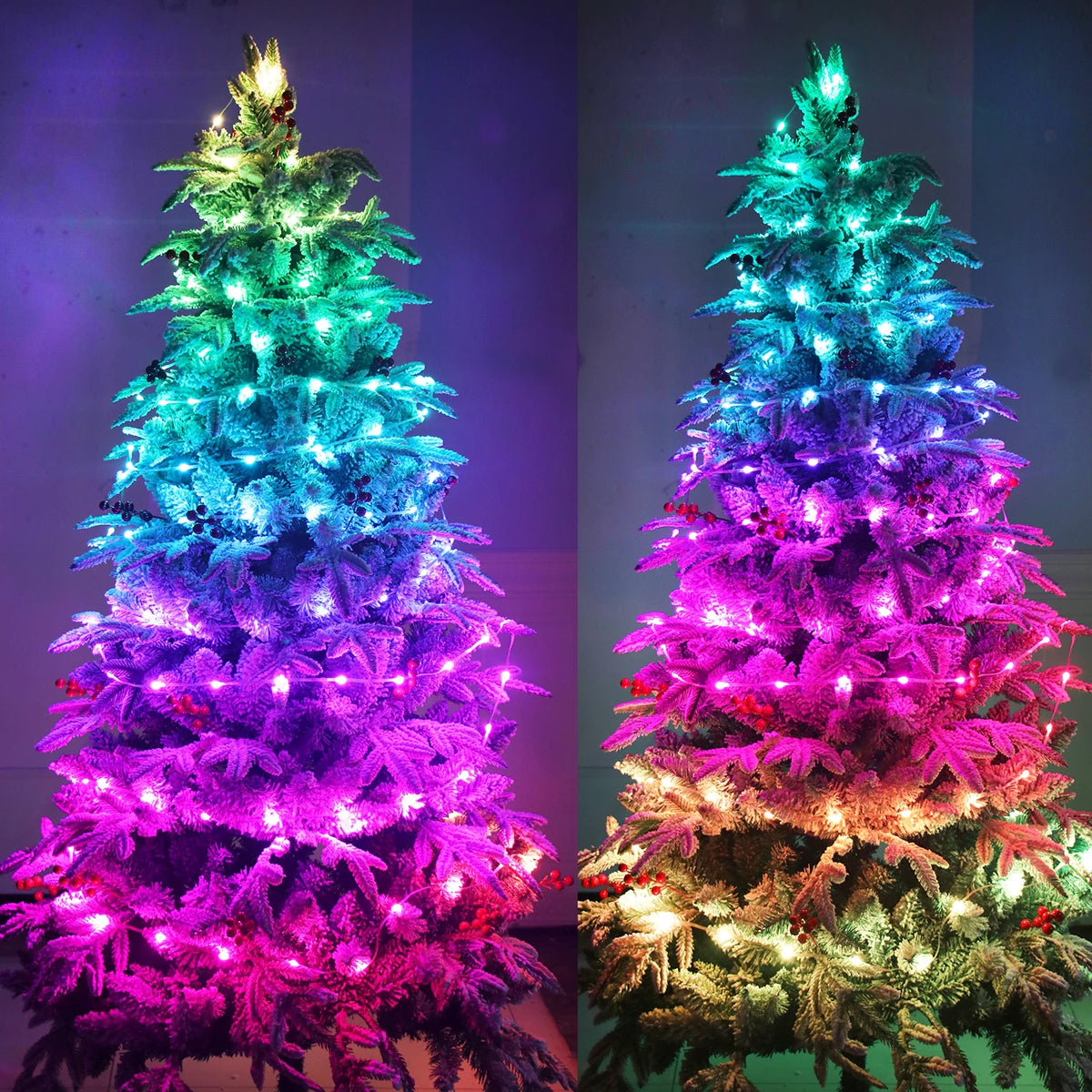 Xmasry™️ I Weihnachtsbaum RGB-Lichter