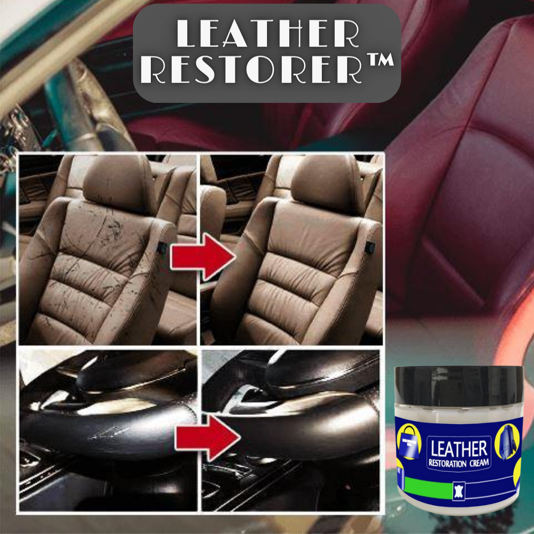 Leather Restorer™ Fortschrittliches Lederreparaturgel (1+1 GRATIS)