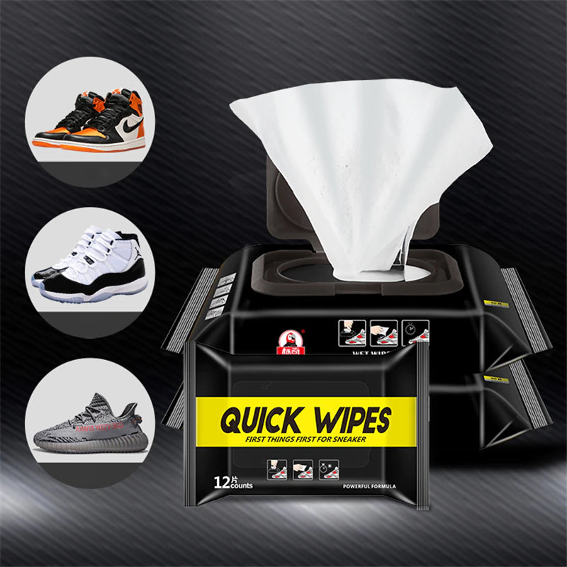 Quick Wipes™ Schuh-Putztücher (1+1 GRATIS)