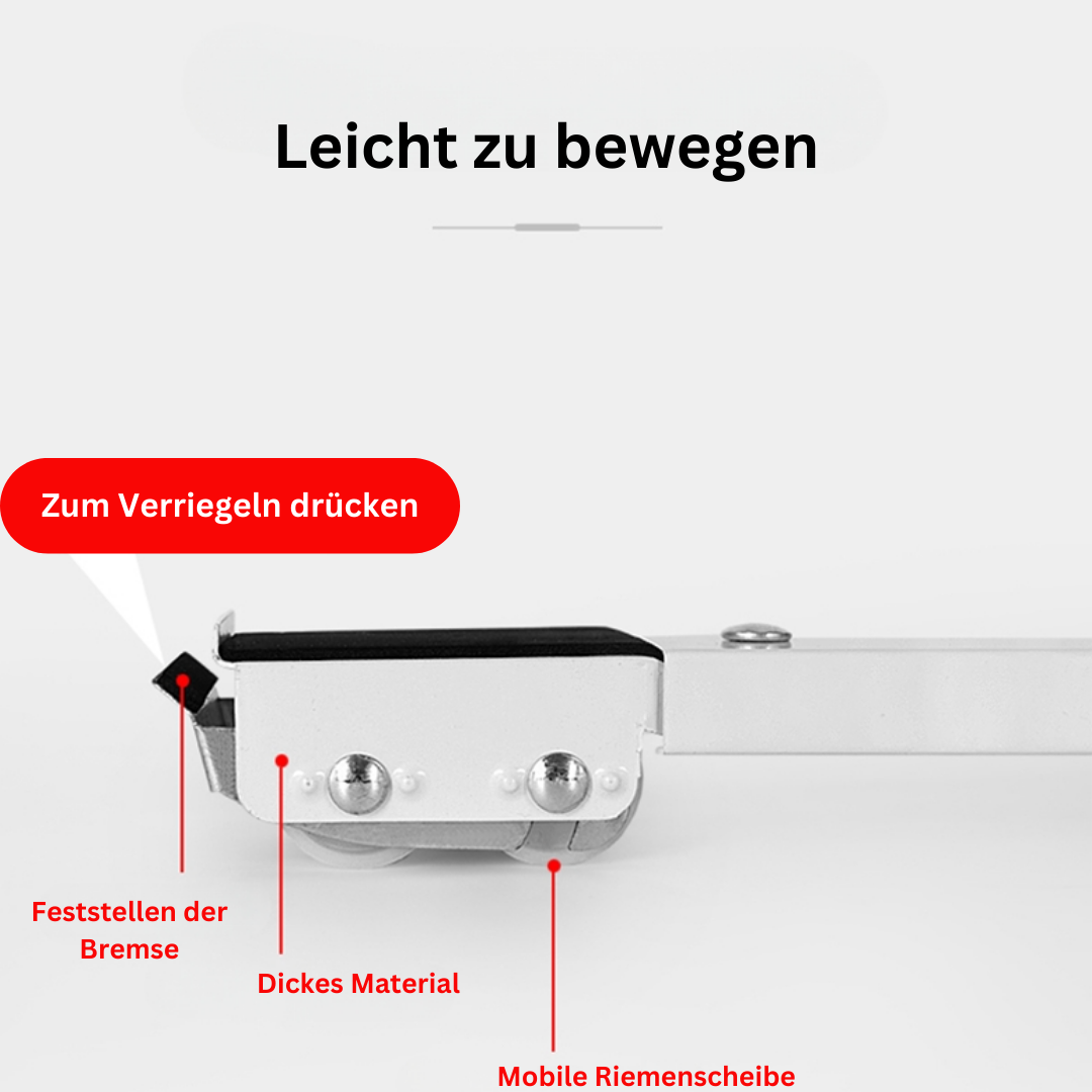 EasyGlide™ Mobiler Ständer für Geräte und Möbel