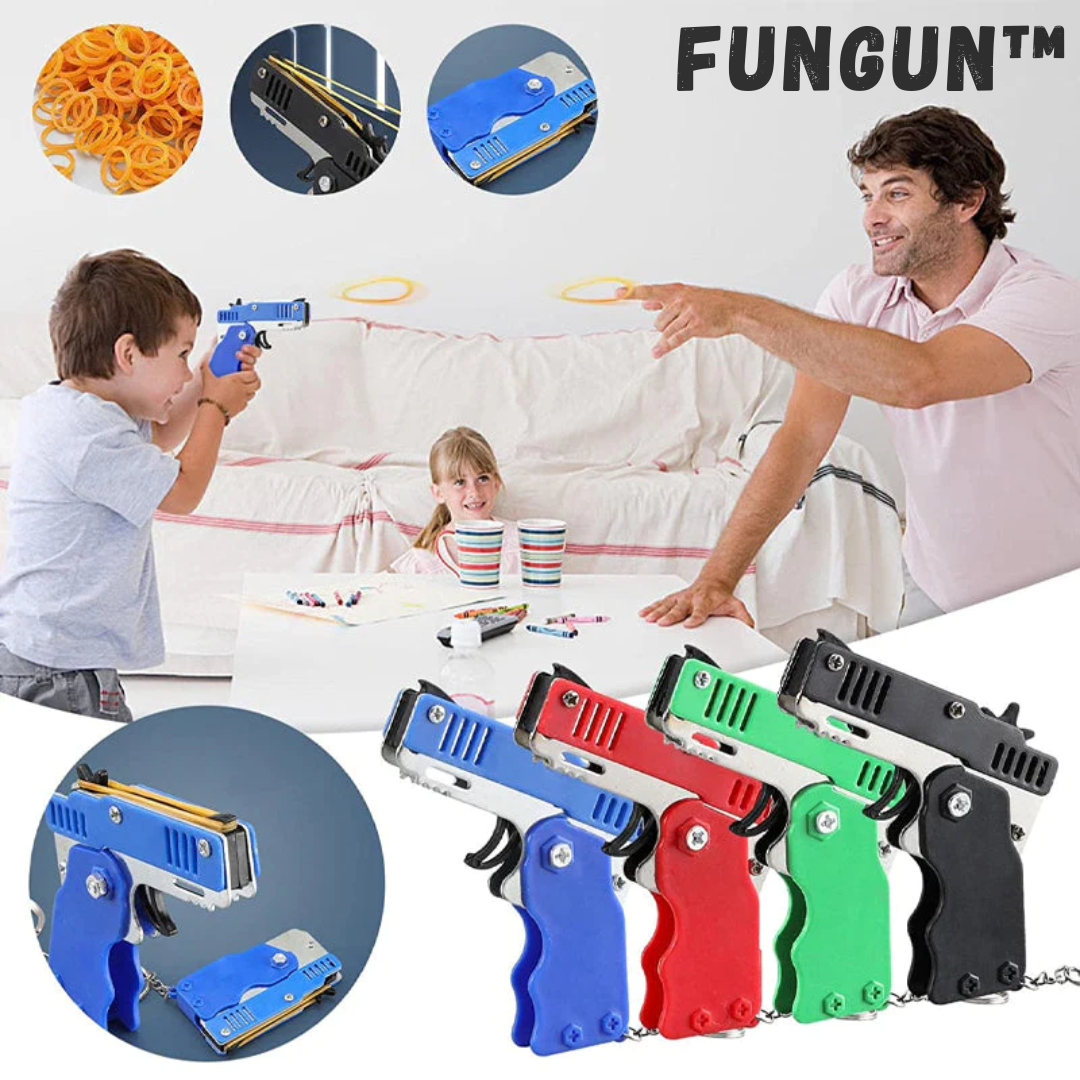 FunGun™ Rubber Band Gun (1+1 GRATIS)