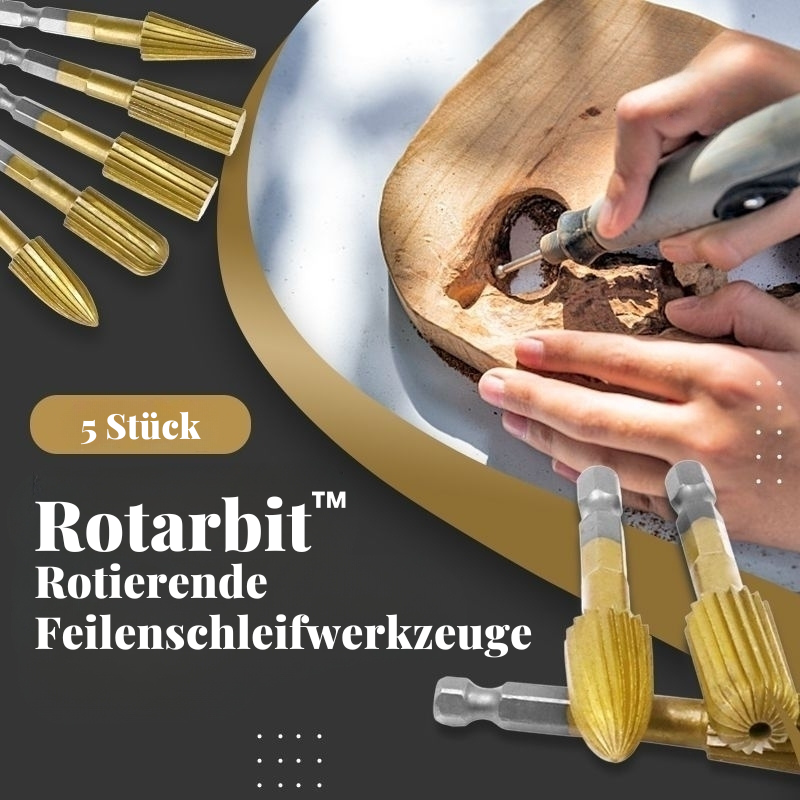 Rotarbit™ - Rotierende Feilenschleifwerkzeuge (5 Stück)