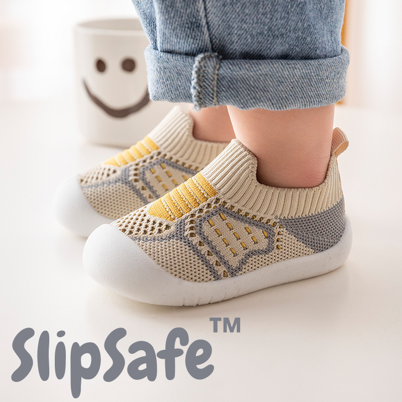 SlipSafe™ - Atmungsaktive Anti-Rutsch-Babyschuhe