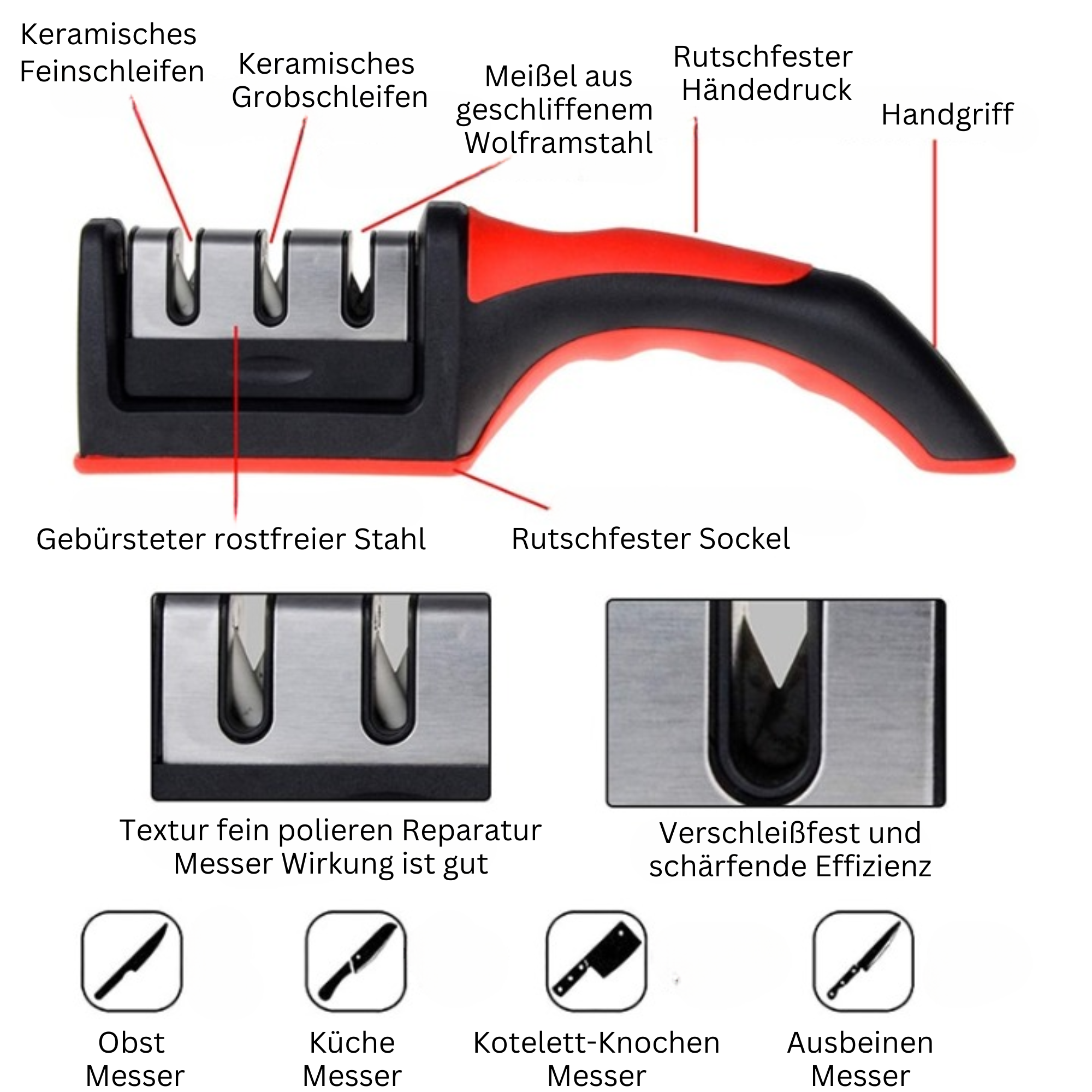 Sharp Master™️ I Küchenmesserschärfer