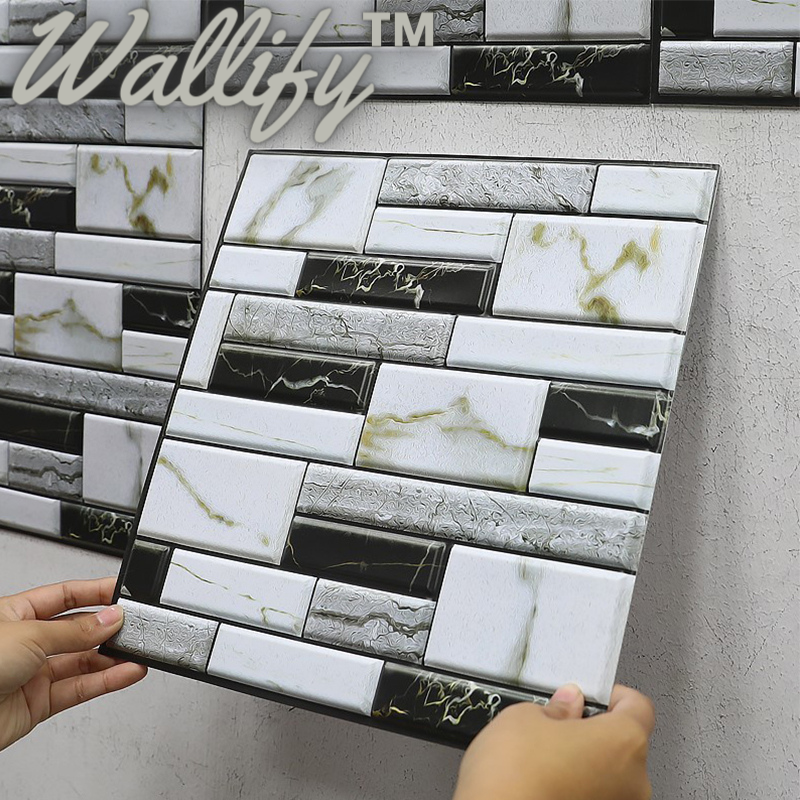 Wallify™ - Selbstklebender Fliesen-Wandaufkleber (10 Stück)