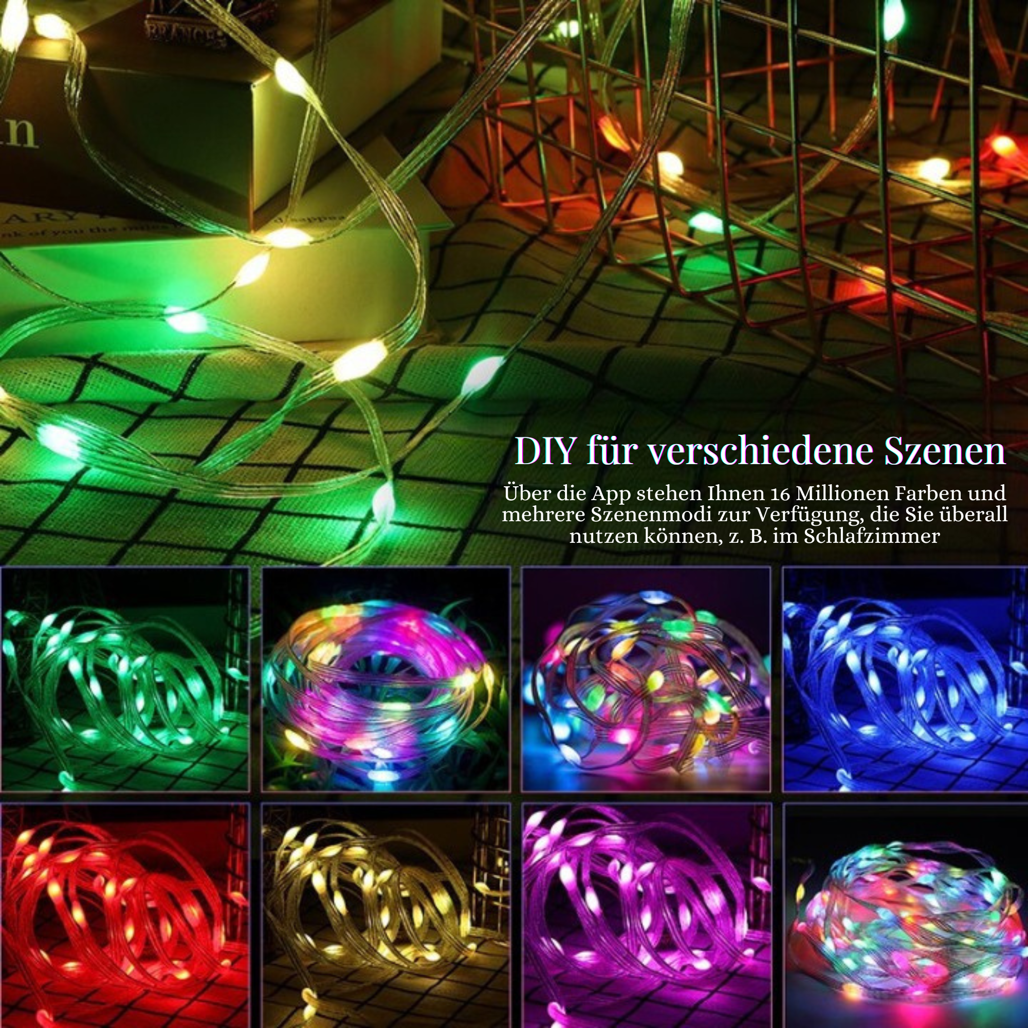 Xmasry™️ I Weihnachtsbaum RGB-Lichter