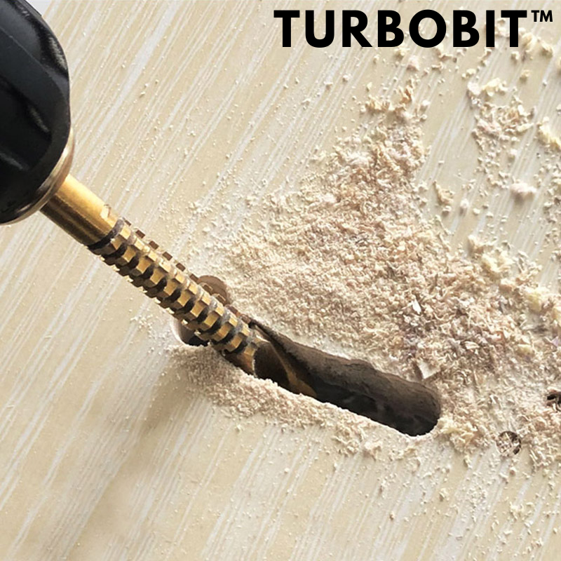 TurboBit™ - Kobalt-Bohrer-Satz (6 Stück)